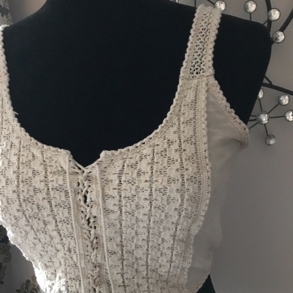 American Eagle Bohemian Hippie Crop Top - Picture 3 of 8